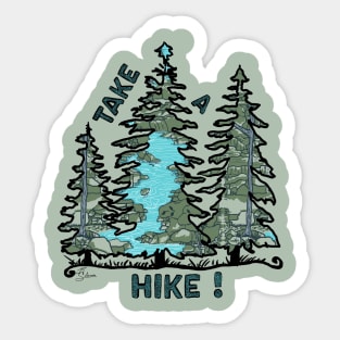 Take a Hike ! Sticker